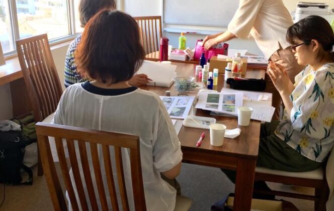 アロマケアラー認定講座2期＠仙台2日間終了しました